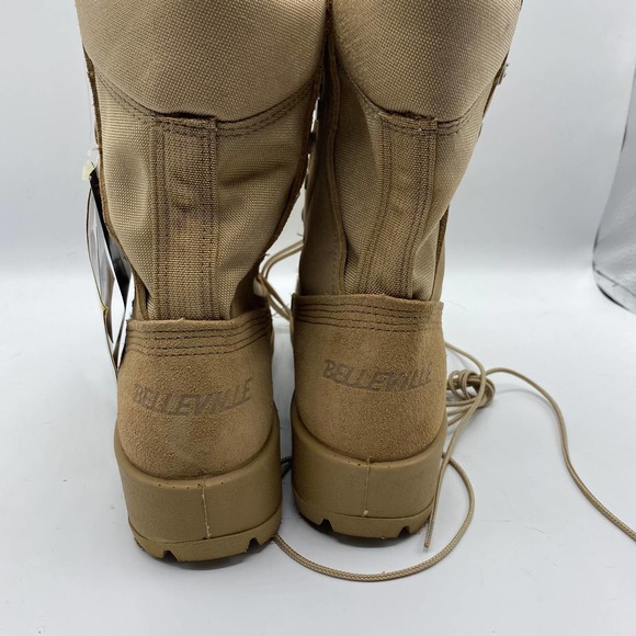 NWT Belleville Women's Desert Tan Military Combat Tactical Boots Steel Toe 5/6 - Picture 5 of 10
